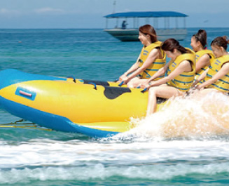 バナナボート体験